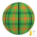 Irish Buffalo Plaid Pattern Print Basketball