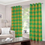 Irish Buffalo Plaid Pattern Print Blackout Grommet Curtains