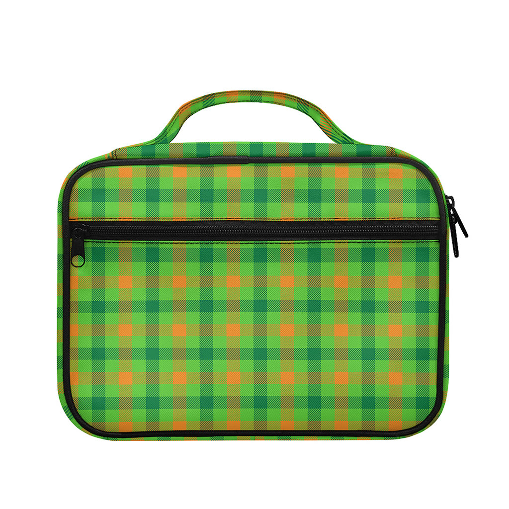 Irish Buffalo Plaid Pattern Print Briefcase Bible Bag