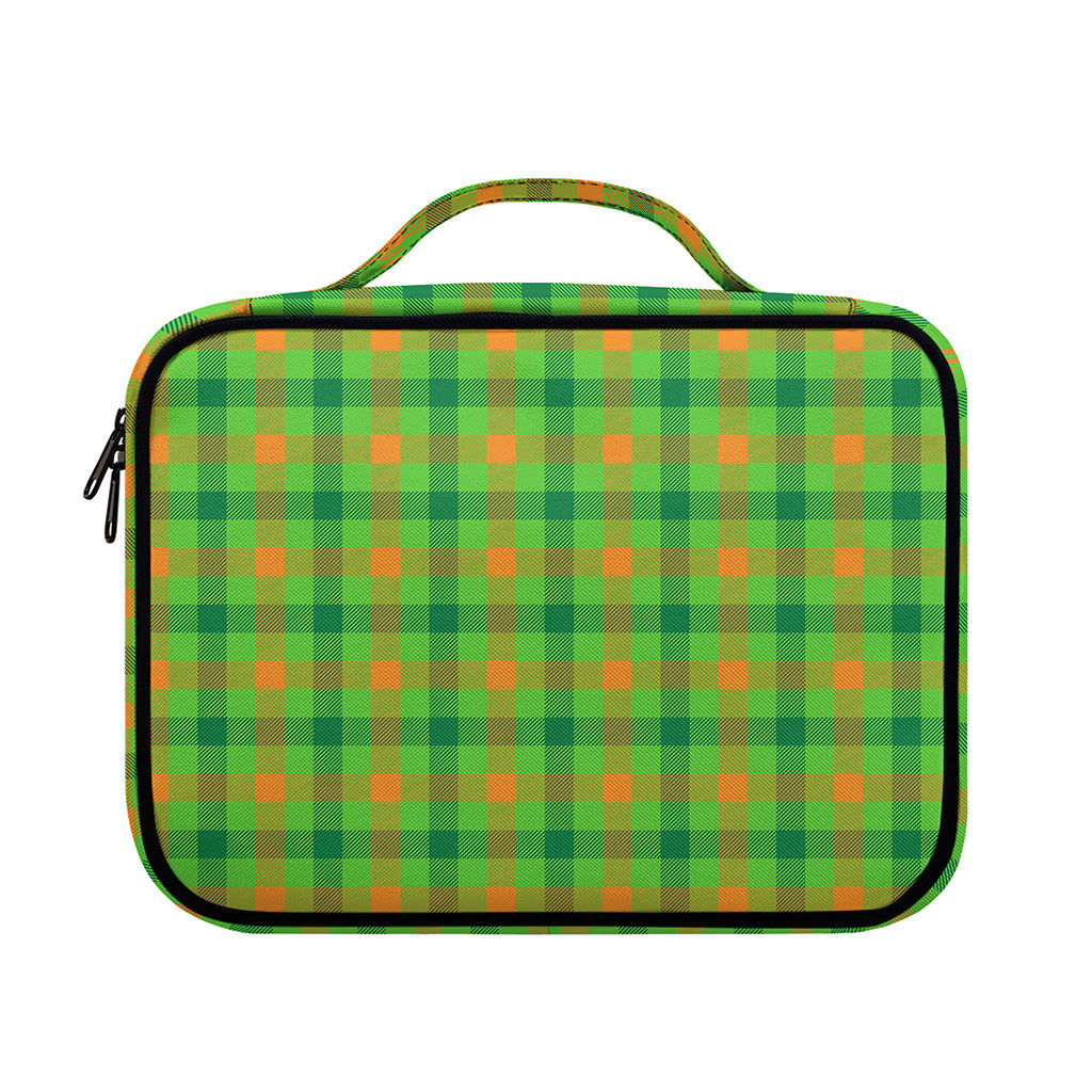 Irish Buffalo Plaid Pattern Print Briefcase Bible Bag