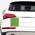 Irish Buffalo Plaid Pattern Print Car Sticker