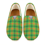 Irish Buffalo Plaid Pattern Print Casual Shoes