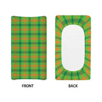 Irish Buffalo Plaid Pattern Print Changing Pad Cover