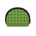 Irish Buffalo Plaid Pattern Print Coin Purse