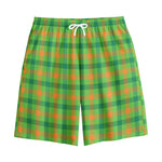 Irish Buffalo Plaid Pattern Print Cotton Shorts