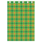 Irish Buffalo Plaid Pattern Print Curtain