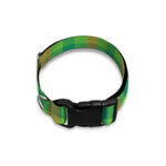Irish Buffalo Plaid Pattern Print Dog Collar