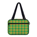 Irish Buffalo Plaid Pattern Print Double Strap Bible Bag
