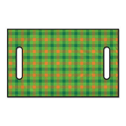 Irish Buffalo Plaid Pattern Print Golf Cart Seat Cover