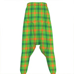 Irish Buffalo Plaid Pattern Print Hammer Pants