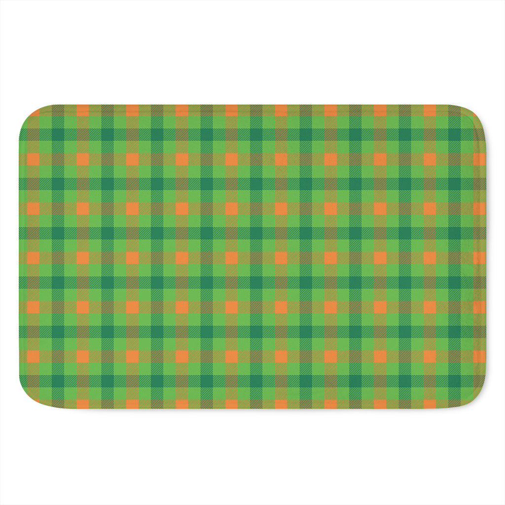 Irish Buffalo Plaid Pattern Print Indoor Door Mat