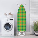 Irish Buffalo Plaid Pattern Print Ironing Board Cover