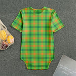 Irish Buffalo Plaid Pattern Print Men's Bodysuit