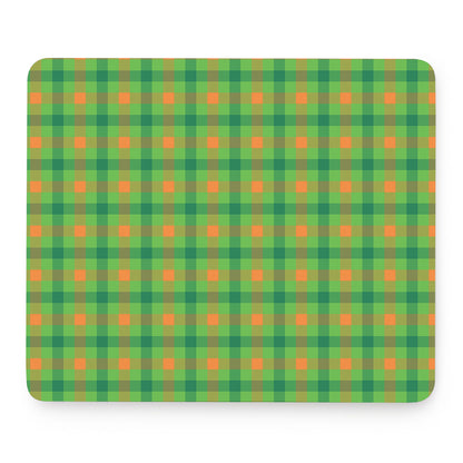 Irish Buffalo Plaid Pattern Print Mouse Pad
