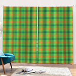 Irish Buffalo Plaid Pattern Print Pencil Pleat Curtains