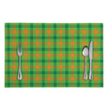 Irish Buffalo Plaid Pattern Print Placemat