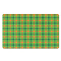 Irish Buffalo Plaid Pattern Print Polyester Doormat