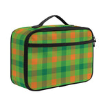 Irish Buffalo Plaid Pattern Print Portable Lunch Bag