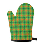 Irish Buffalo Plaid Pattern Print Single Oven Mitt