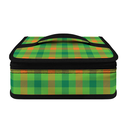 Irish Buffalo Plaid Pattern Print Small Lunch Bag