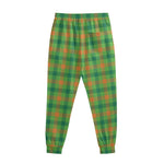 Irish Buffalo Plaid Pattern Print Sweatpants