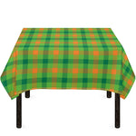 Irish Buffalo Plaid Pattern Print Tablecloth