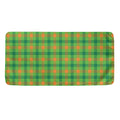 Irish Buffalo Plaid Pattern Print Towel