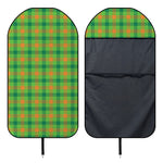 Irish Buffalo Plaid Pattern Print Waterproof Car Seat Cover