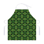 Irish Celtic Symbol Pattern Print Adjustable Apron