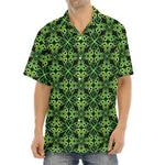 Irish Celtic Symbol Pattern Print Aloha Shirt