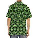 Irish Celtic Symbol Pattern Print Aloha Shirt