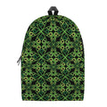 Irish Celtic Symbol Pattern Print School Backpack