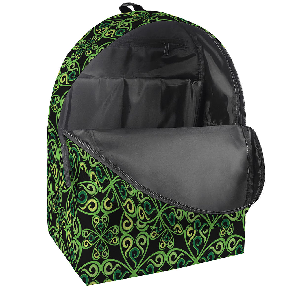 Irish Celtic Symbol Pattern Print Backpack