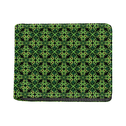 Irish Celtic Symbol Pattern Print Bifold Wallet