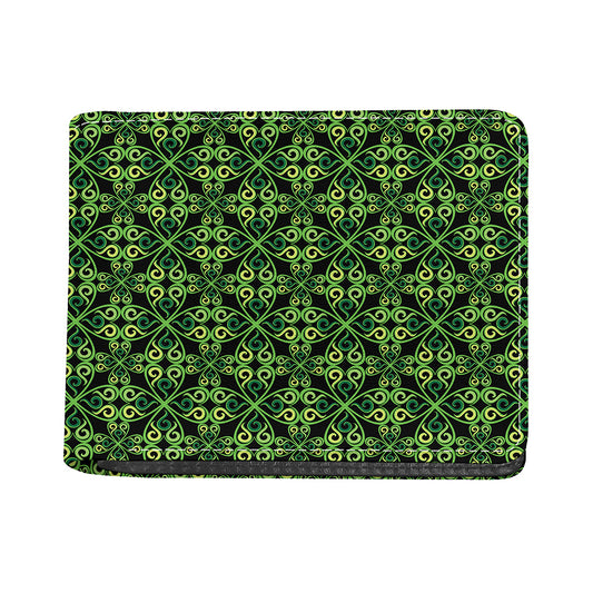 Irish Celtic Symbol Pattern Print Bifold Wallet