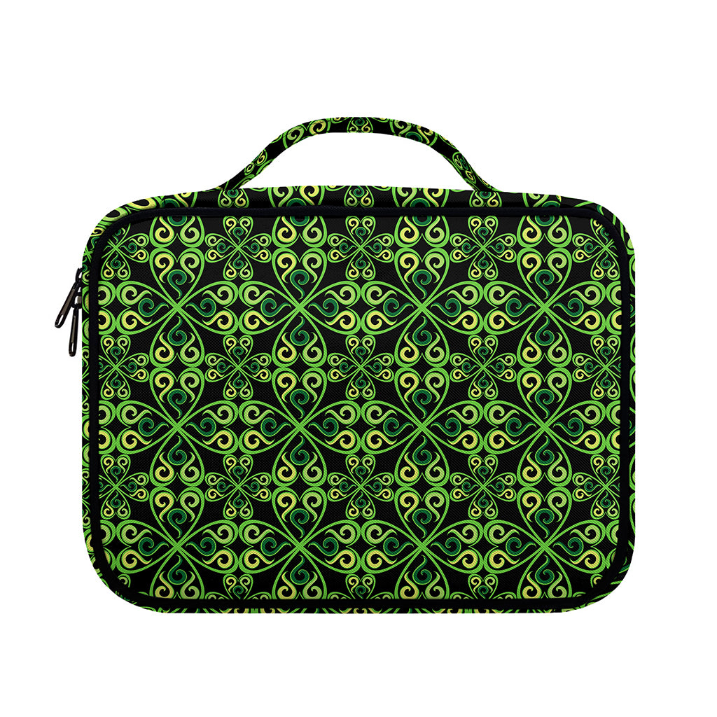 Irish Celtic Symbol Pattern Print Briefcase Bible Bag