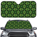 Irish Celtic Symbol Pattern Print Car Windshield Sun Shade