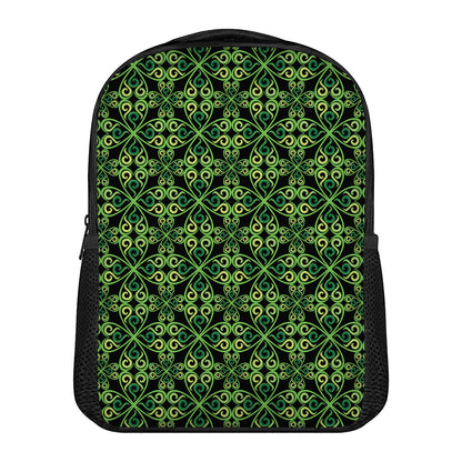 Irish Celtic Symbol Pattern Print Casual Backpack