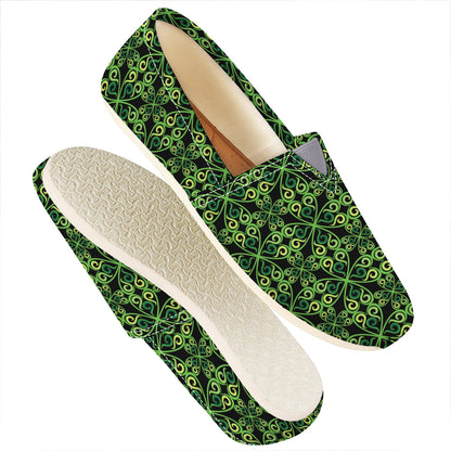 Irish Celtic Symbol Pattern Print Casual Shoes