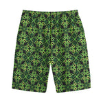 Irish Celtic Symbol Pattern Print Cotton Shorts