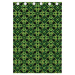 Irish Celtic Symbol Pattern Print Curtain