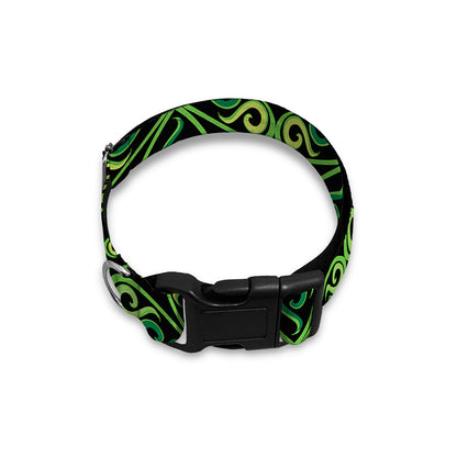 Irish Celtic Symbol Pattern Print Dog Collar