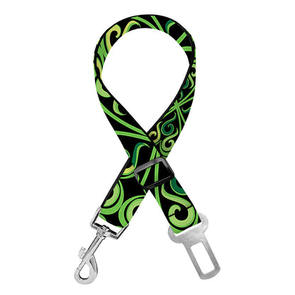 Irish Celtic Symbol Pattern Print Dog Seat Belt