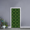 Irish Celtic Symbol Pattern Print Door Sticker