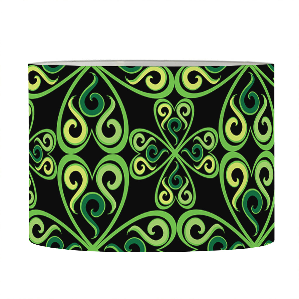 Irish Celtic Symbol Pattern Print Drum Lamp Shade