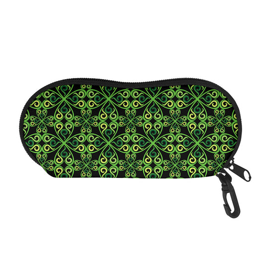 Irish Celtic Symbol Pattern Print Glasses Case