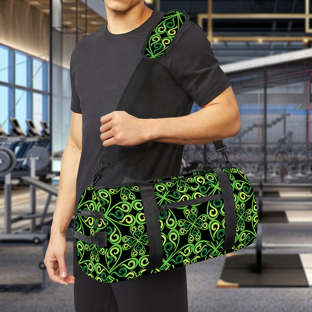 Irish Celtic Symbol Pattern Print Gym Bag