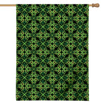 Irish Celtic Symbol Pattern Print House Flag