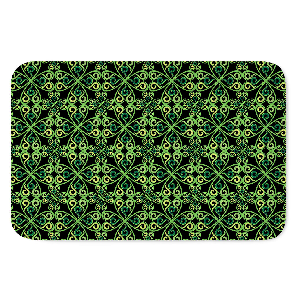 Irish Celtic Symbol Pattern Print Indoor Door Mat