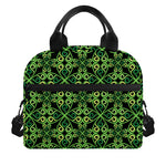 Irish Celtic Symbol Pattern Print Insulated Lunch Bag